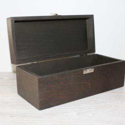 Wooden Gift And Keepsake Box 9.05 X 3.54 X 3.54..