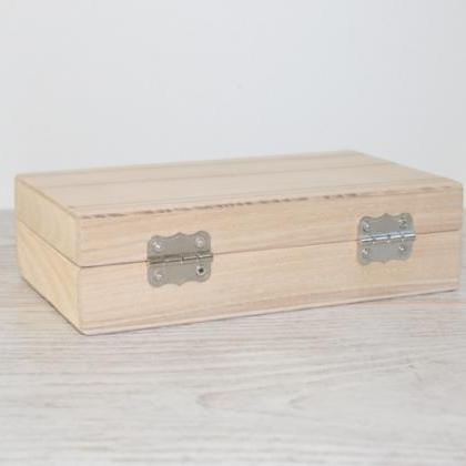 Small Wooden Gift And Keepsake Box 5.90 X 3.15 X..
