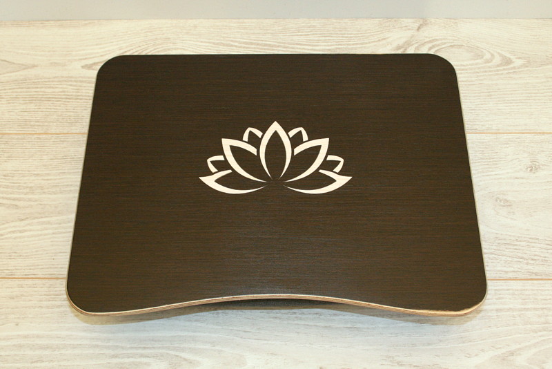 Wooden Laptop Bed Tray / Ipad Table / Laptop Stand "lotus"