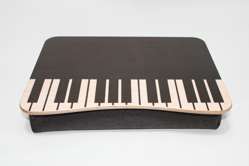 Wooden Laptop Bed Tray / Ipad Table / Laptop Stand Piano