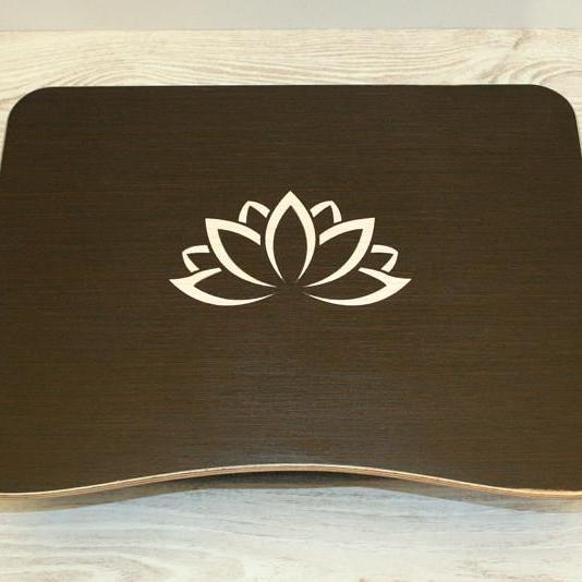 Wooden Laptop Bed Tray / iPad Table / Laptop Stand 'Lotus'