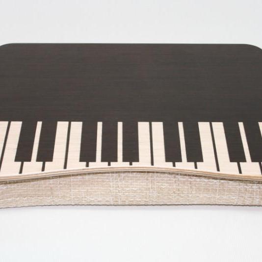Wooden Laptop Bed Tray / iPad Table / Laptop Stand Piano